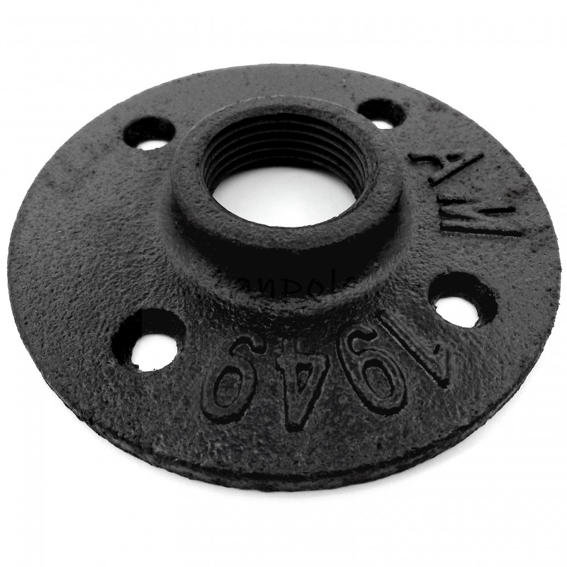 FALI TALP 4 FURATTAL 3/4 COL FEKETE CSŐPOLC RÖGZÍTÉSHEZ IDOMOK CSŐPOLCHOZ FALI TALP 4 FURATTAL 3/4 COL FEKETE CSŐPOLC RÖGZÍTÉSHEZ IDOMOK CSŐPOLCHOZ