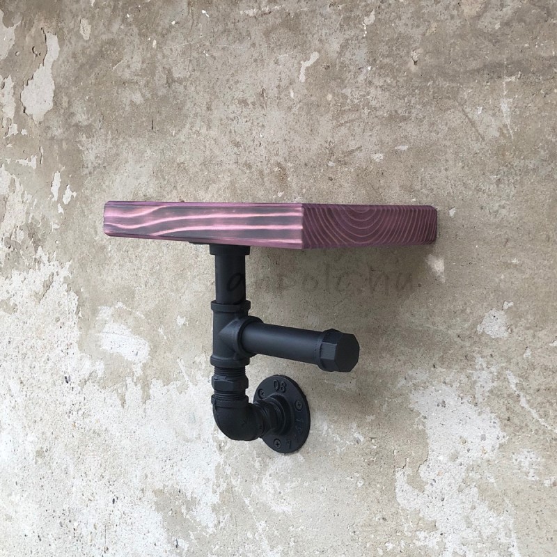 WC-PAPÍR TARTÓ LEVENDULA SZÍNŰ POLCCAL WC-PAPÍR TARTÓ LEVENDULA SZÍNŰ POLCCAL