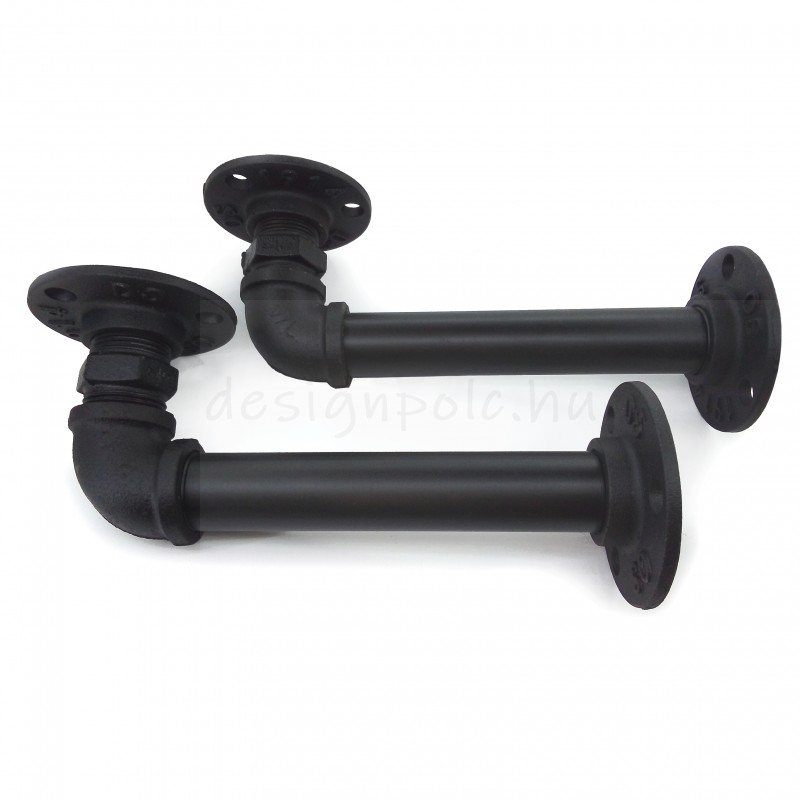 POLC KONZOL PÁR LOFT DESIGN POLCTARÓ 16,5CM FEKETE FALI POLC KONZOL POLC KONZOL PÁR LOFT DESIGN POLCTARÓ 16,5CM FEKETE FALI POLC KONZOL