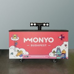 MOBIL SÖRPULT PVCHAB BORÍTÁSSAL 4 KEG 200CM MOBIL SÖRPULTOK